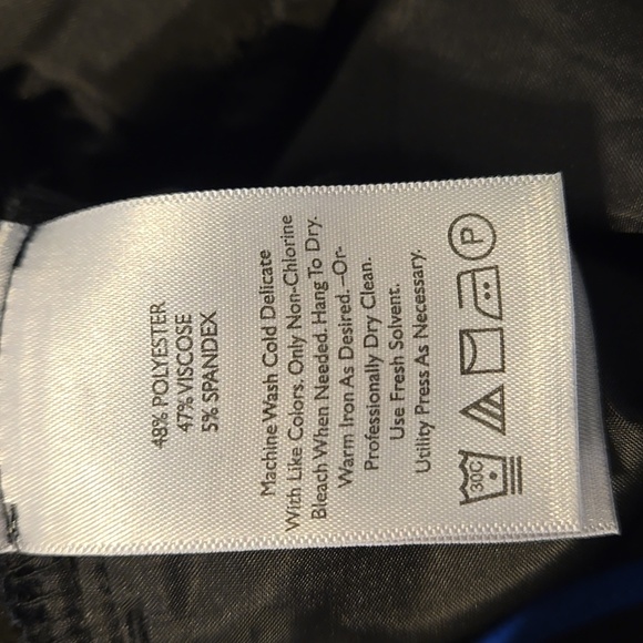 Eddie Bauer Black Slim Stright Leg Dress Pants Womens Size 4 - Picture 7 of 7